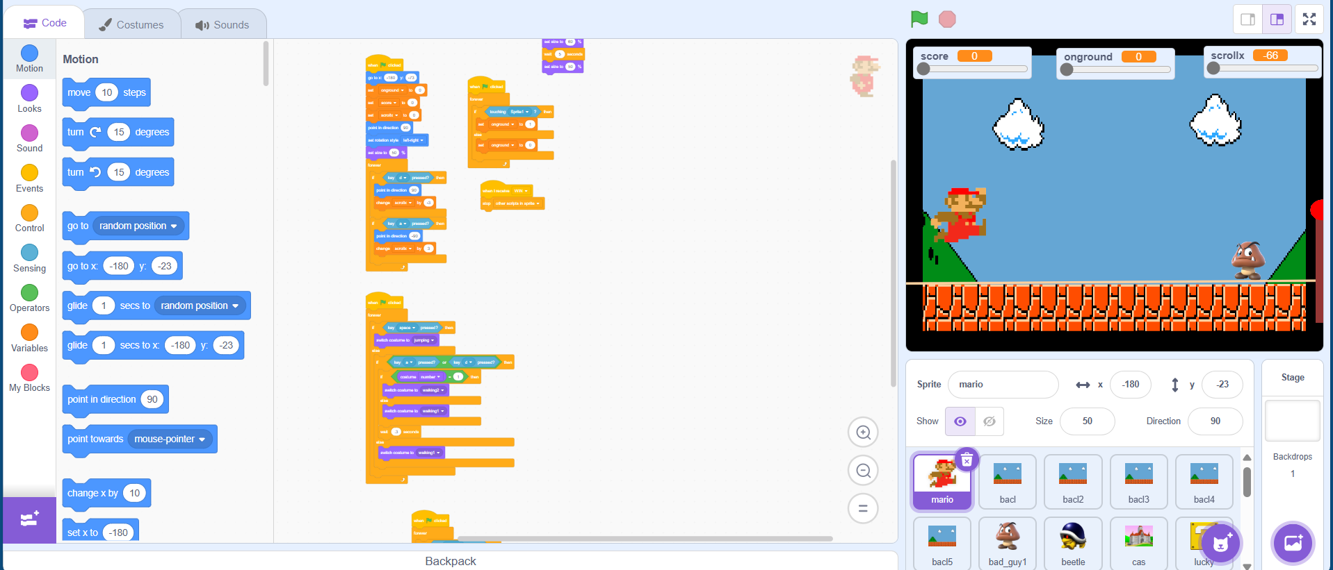 Scratch Programming